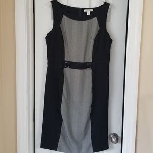 Black and white dress